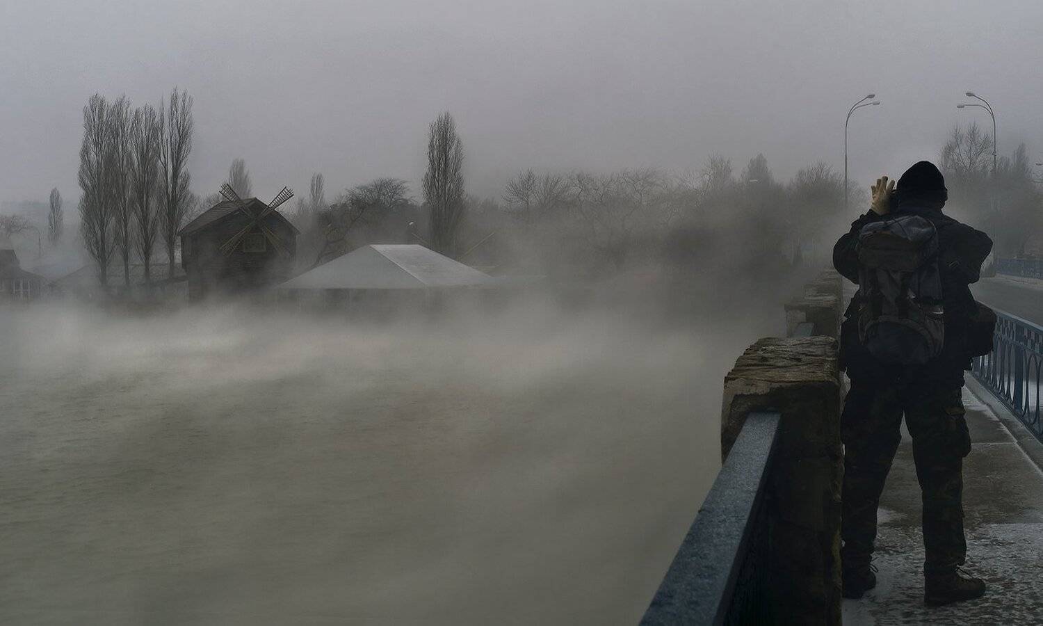 парк, город, фотограф туман дожьд снег, ФЁДОР