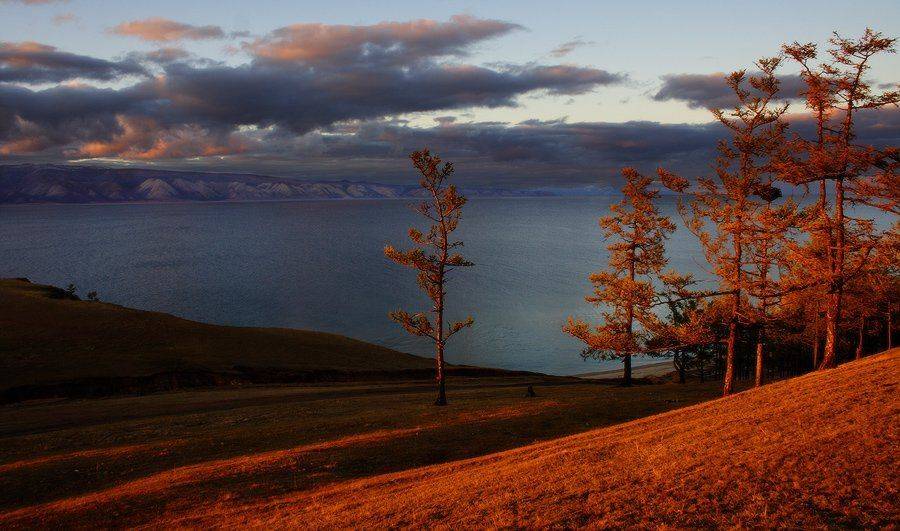 байкал, ольхон, вечер, Николай Морский