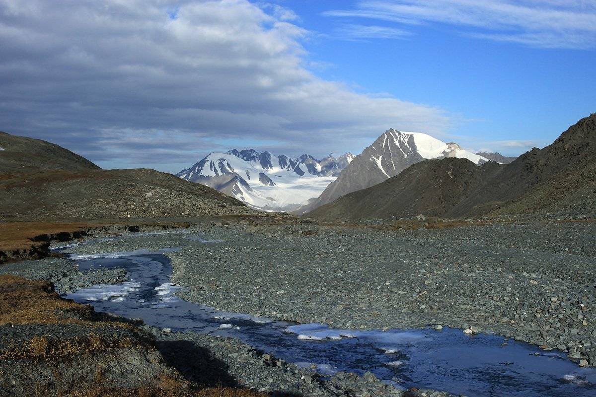 ледник удачный, южно-чуйский алтай, Артем Головин
