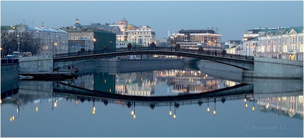 москва, кадаши, река, канал, кадашевская набережная, мост, город, кулешов евгений, Кулешов Евгений