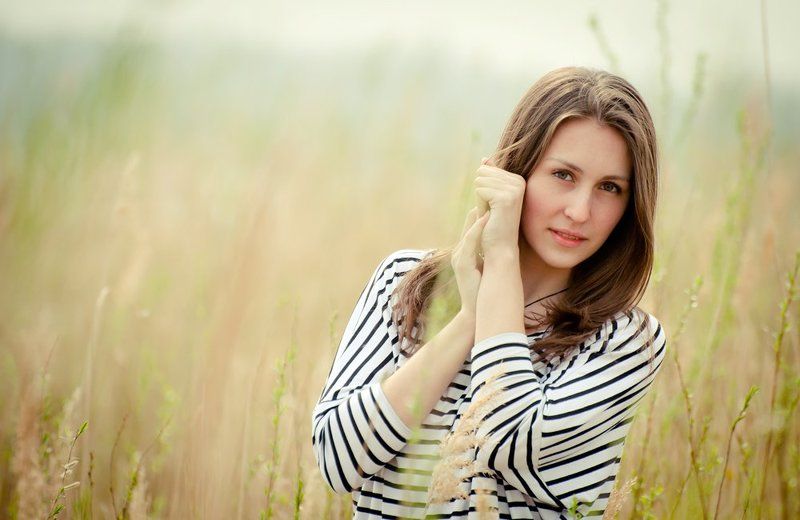 девушка, весна, придода, тепло, солнце, тростник, камыш, *** фото превью