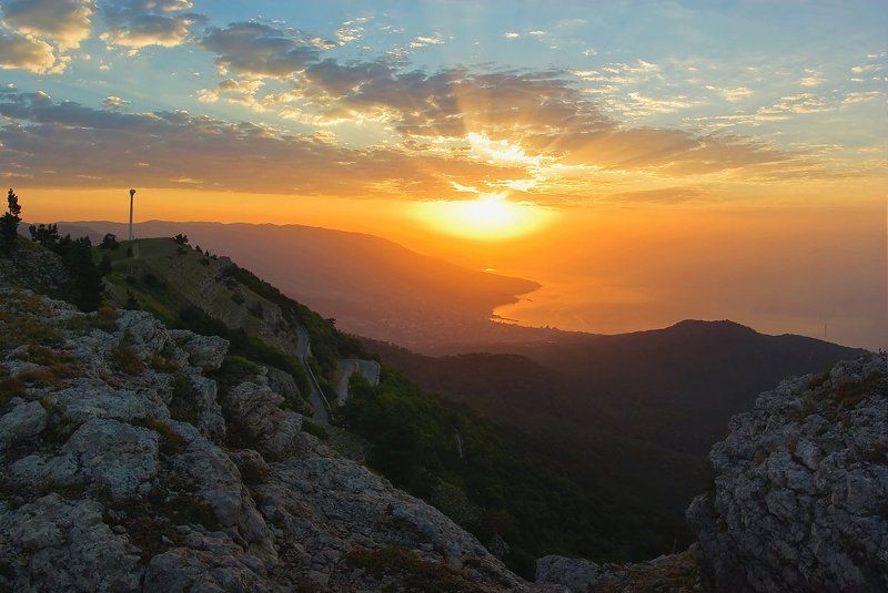 Лучистый рассвет фото превью