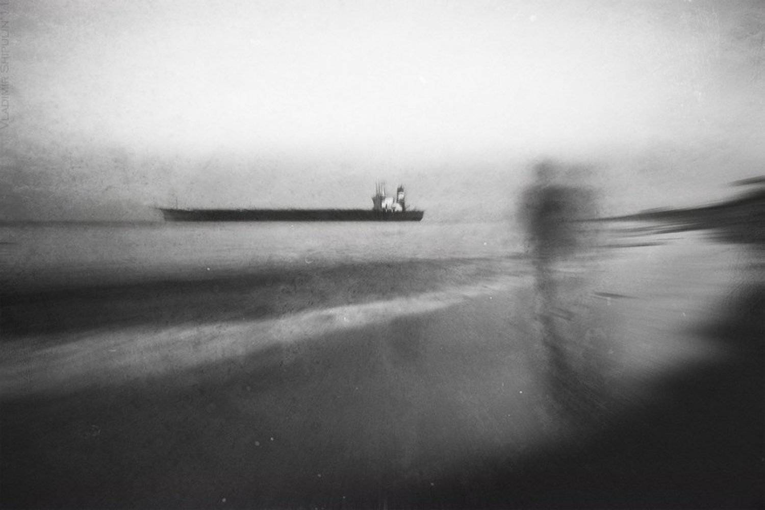 море,прилив,отлив,человек,силуэт,призрак,корабль,корабли,владимир,шипулин, Vladim_Shipulin