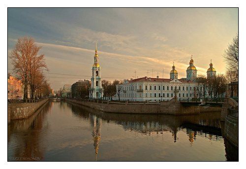 Тихое утро Петербурга