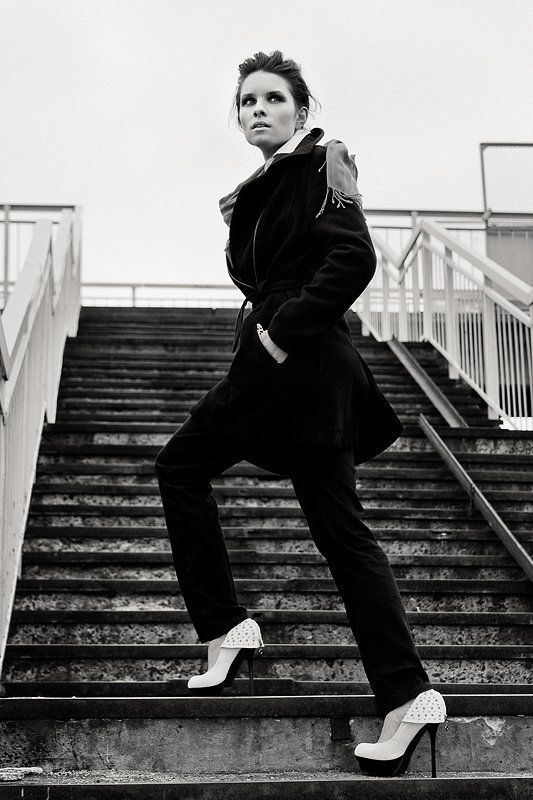 dmitry alekseyev, fashion, bw, stairs, black Up фото превью
