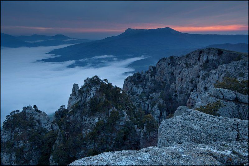 чатыр-даг, демерджи, крым ДОГОРАЮЩИЙ ДЕНЬ ЧАТЫР-ДАГА фото превью
