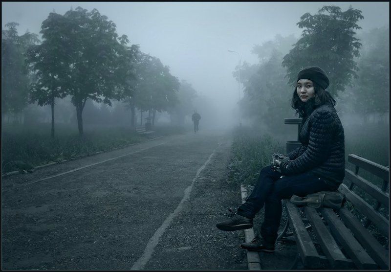 Туман лёг ... фото превью