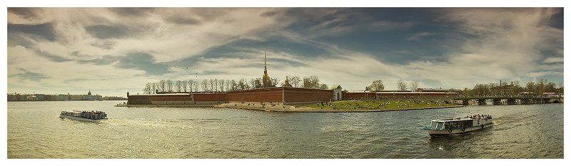 весенний день у Петропавловки фото превью