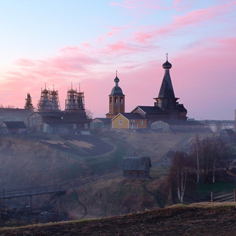 летний, берег Нёнокский посад фото превью
