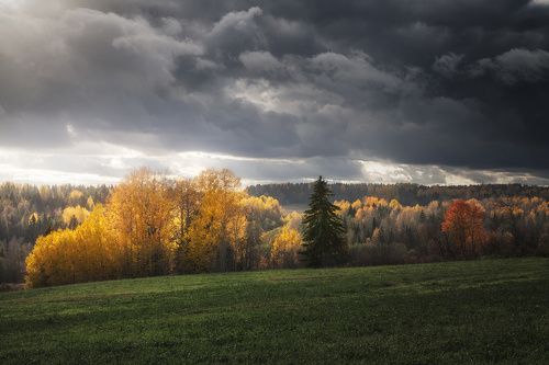 осеннее небо