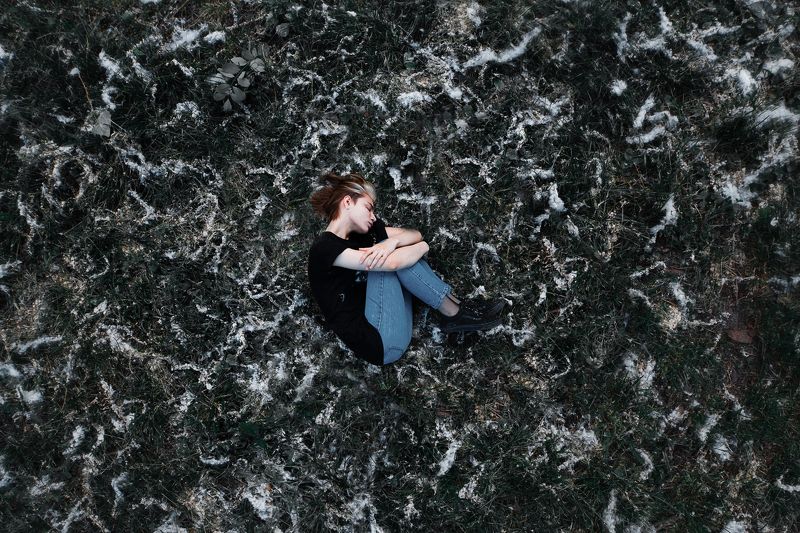 Портрет, женский портрет, девушка, взгляд, Россия  Оля фото превью