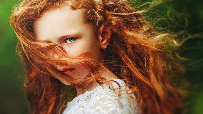 портрет, ребенок, portrait  фото превью