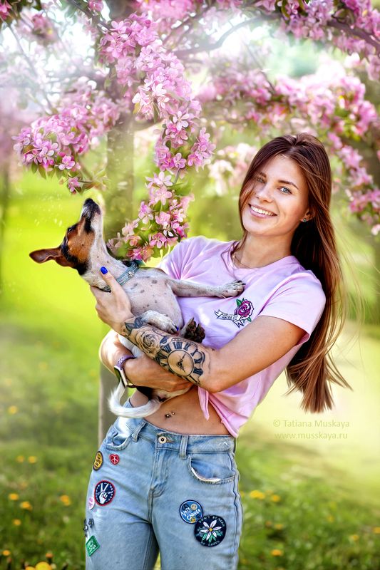 фотосессия девушки Blossom фото превью