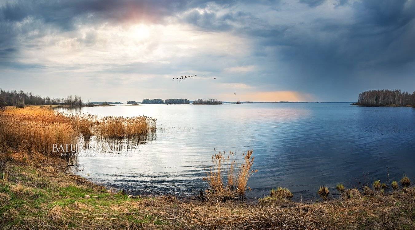 вышний волочёк, водохранилище, дождь, Юлия Батурина