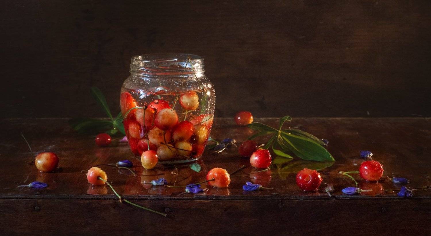 натюрморт, вишня, евгений корниенко,still life, flowers, evgeny kornienko, Евгений Корниенко