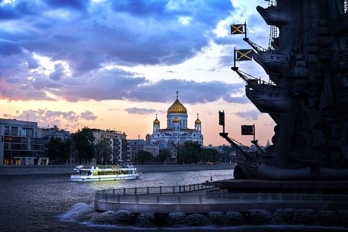Вид на Москву-реку.