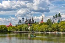 Вид на Измайловский Кремль.