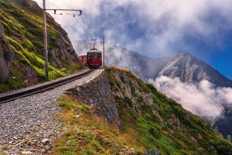 Mont Blanc, Alp, Alps, summit, top, mountains, trip, trekking, tramway,  Tramway du Mont Blanc фото превью
