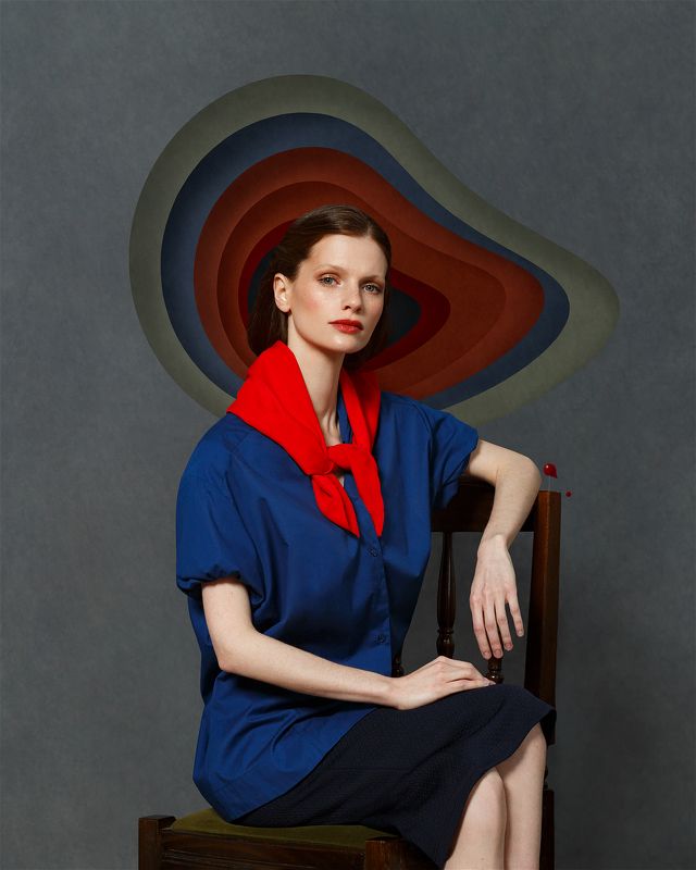 арт, portrait, композиция, графика,people, девушки, eyes, girl,  face V/ka фото превью