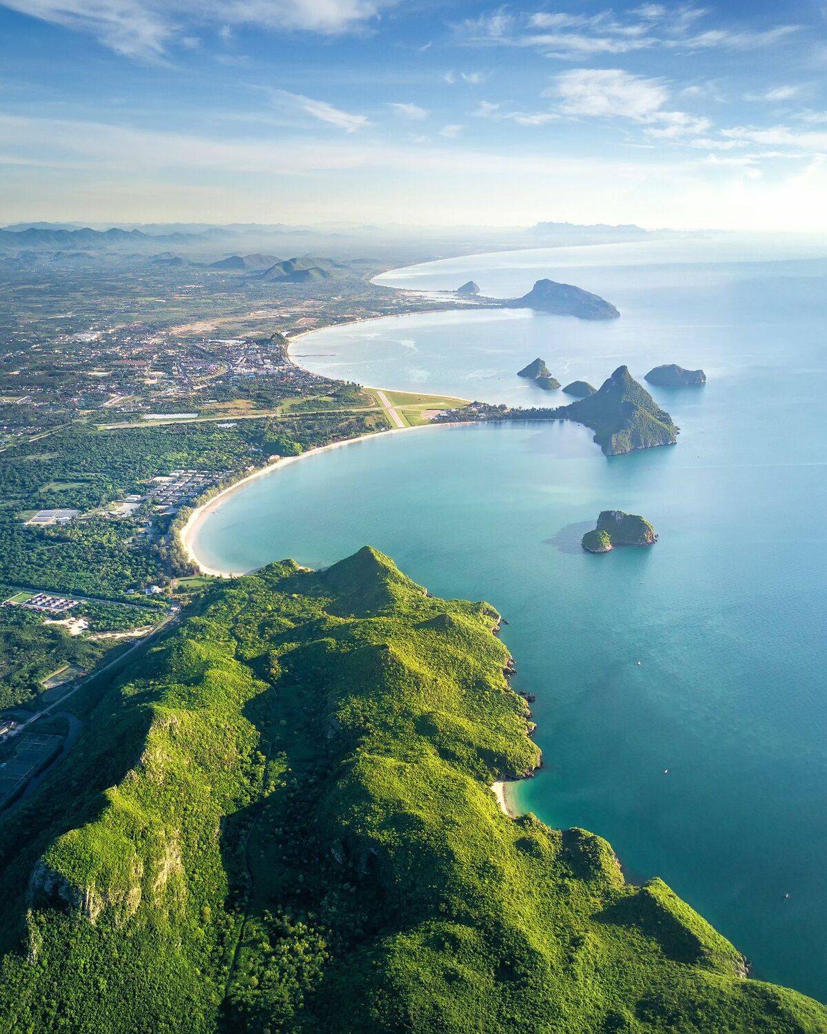 таиланд, квадрокоптер, дрон, бухта, море, Василий Яковлев