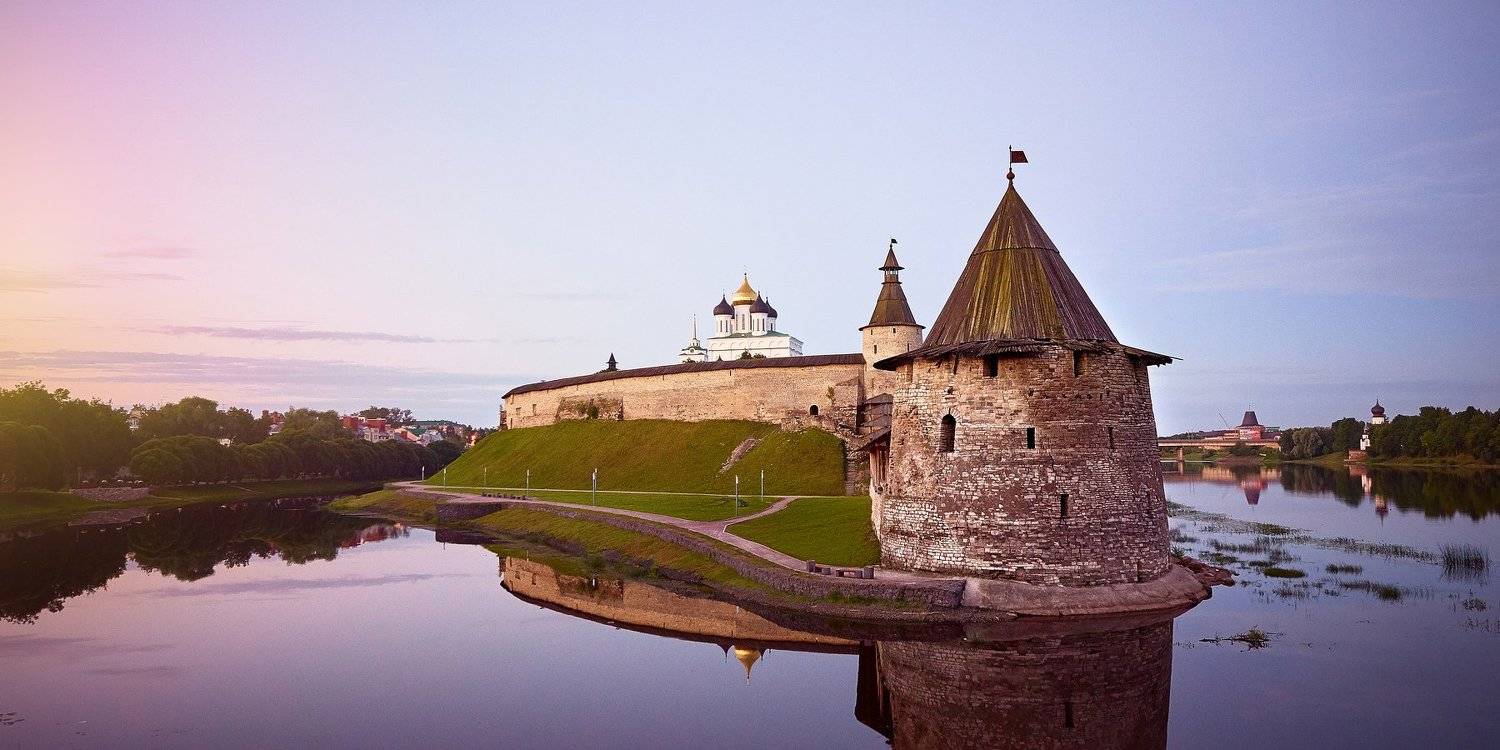 псков, кром, кремль, рассвет, пейзаж, архитектура, туризм, старая крепость, крепость, Татьяна Сидюкова