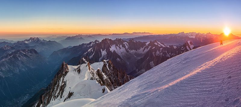 Mont Blanc, Alp, Alps, summit, top, snow, mountains, trip, trekking,  Top of Mont Banc фото превью