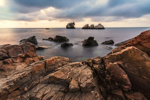 Рассвет на море