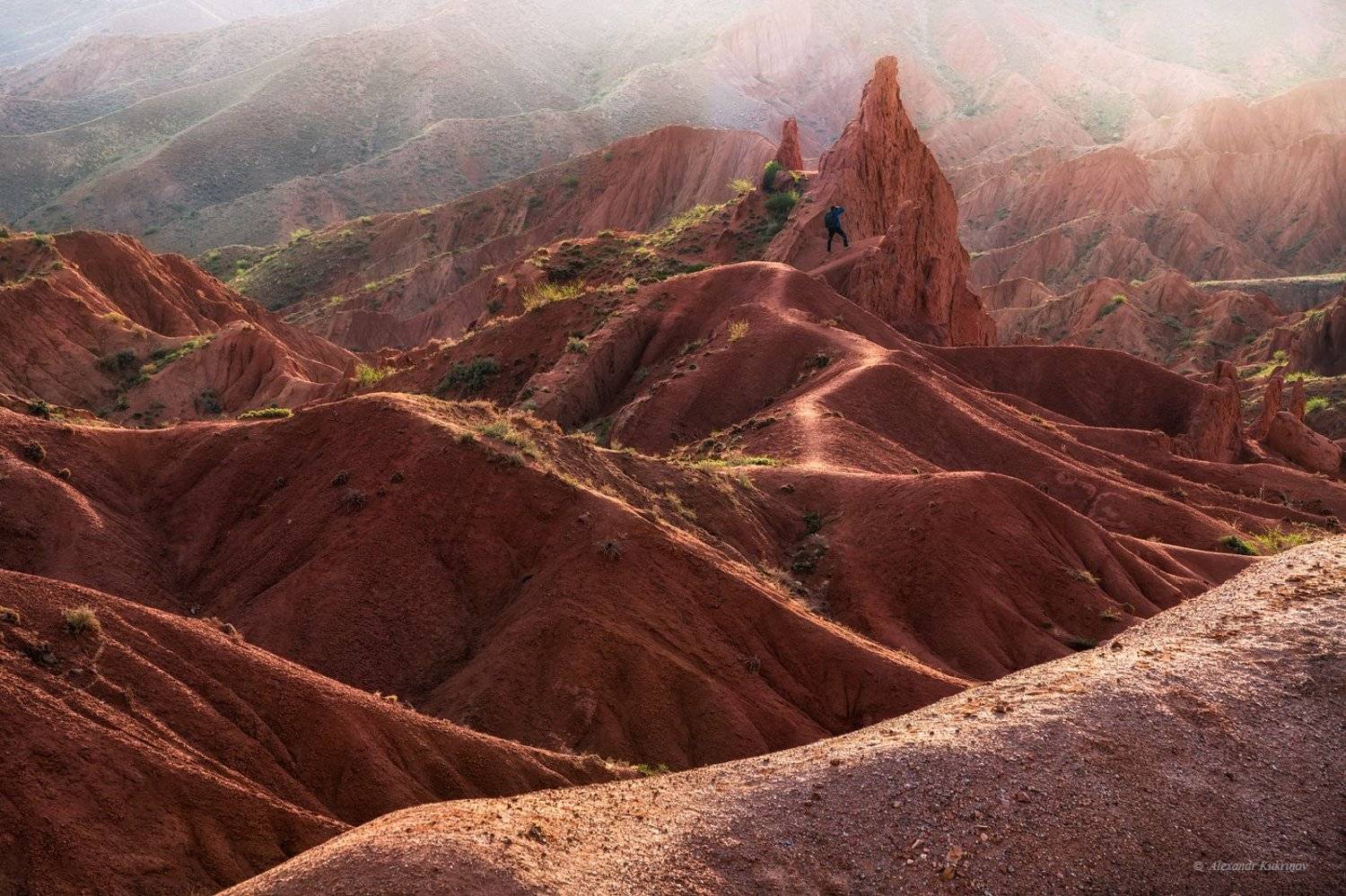 пейзаж,рассвет,киргизия,каньон сказка, Александр Кукринов