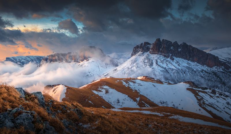 адыгея, чертовы ворота, ачешбоки, кавказ, горы, весна Чертовы ворота фото превью
