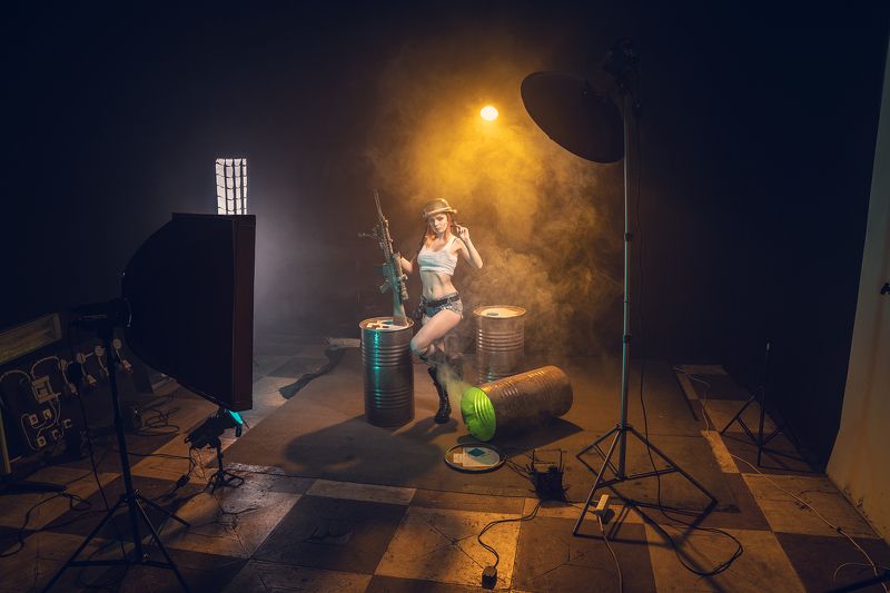 Tankgirl Tank Girl cosplay + BTS фото превью