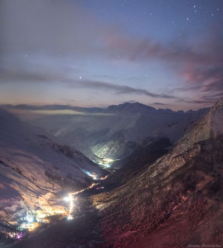 Баксанское ущелье.