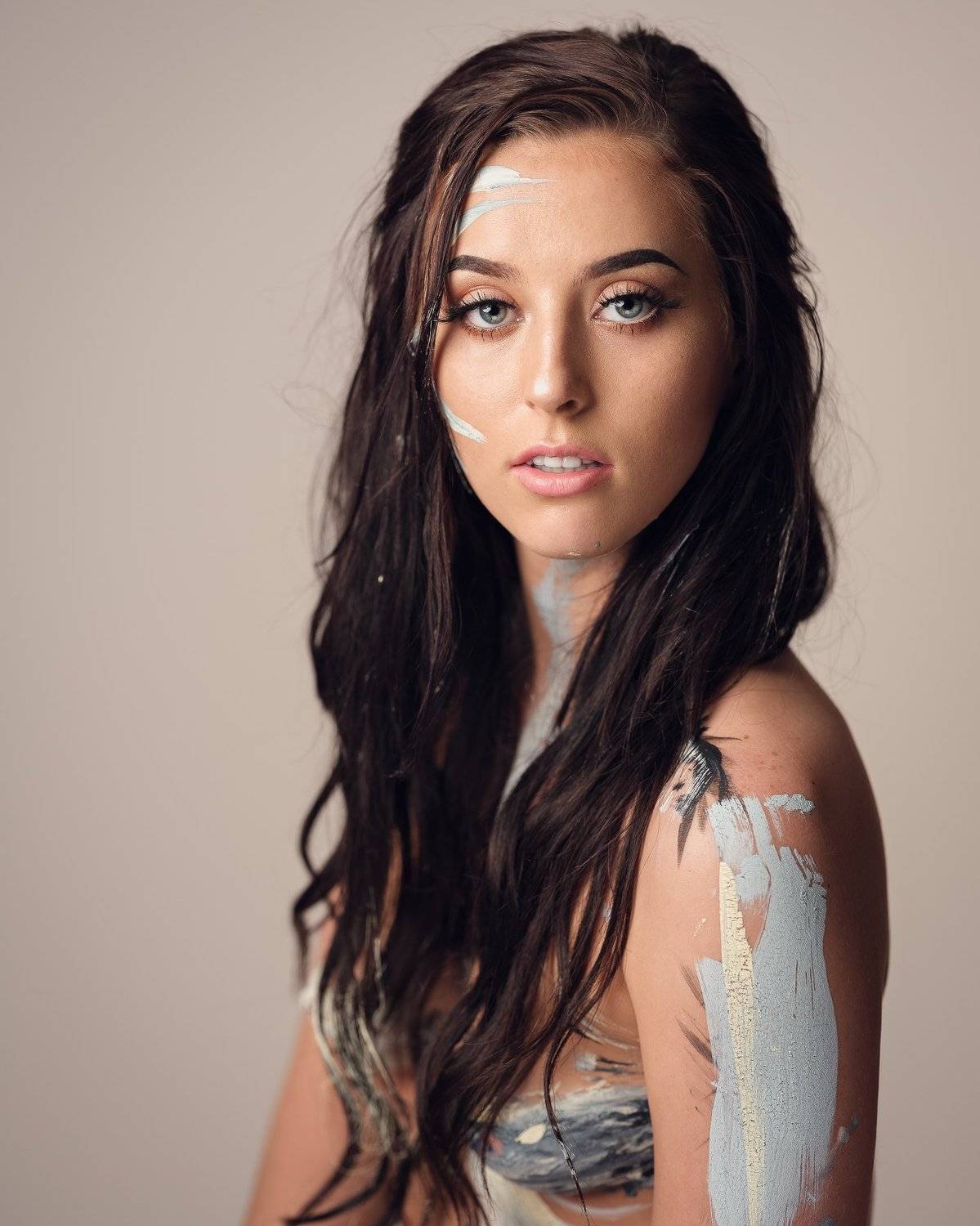 beauty, portrait, girl, young, female, art, Saulius Ke