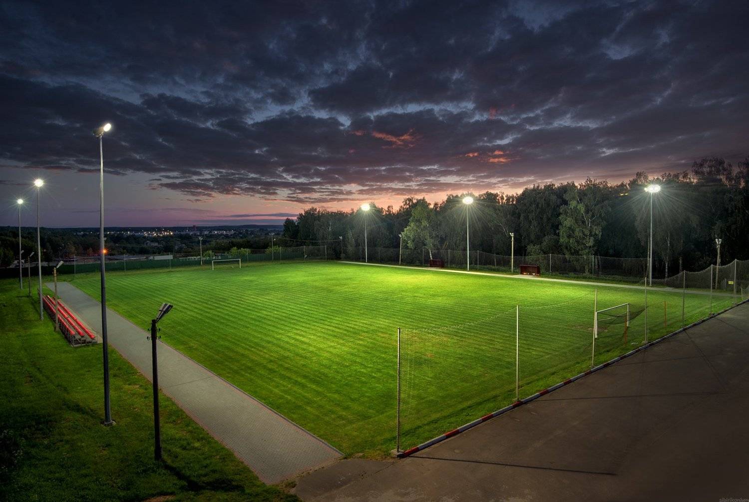 #футбол #подмосковье #спорт #фифа2018 #чехов #чеховвид #фк_венюково #пейзаж #россия #закат #накрыше #романтика #красота #верим, Морозов Юрий