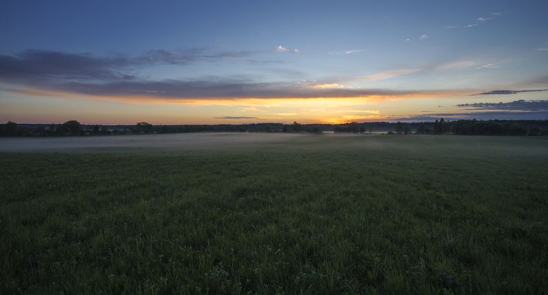 Вечерняя, туманная... фото превью