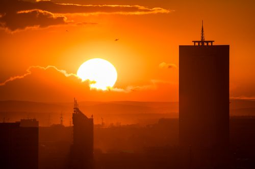 Вечер в Екатеринбурге