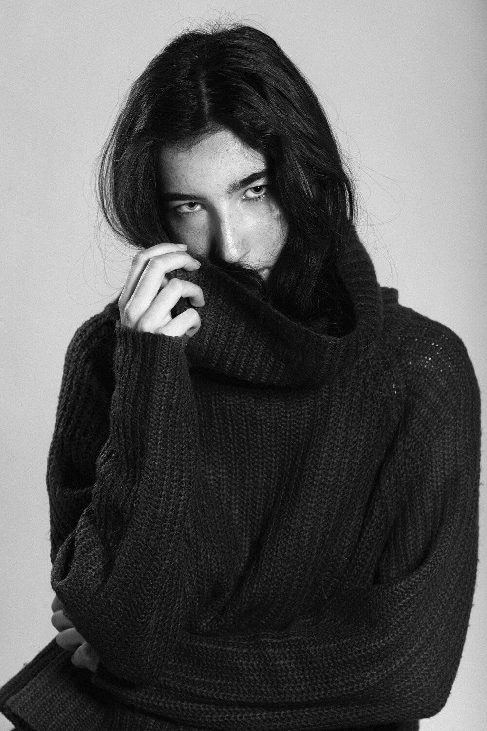 black & white, B&W, asen andreev, studio, light, portrait, model, pose, fashion, asen