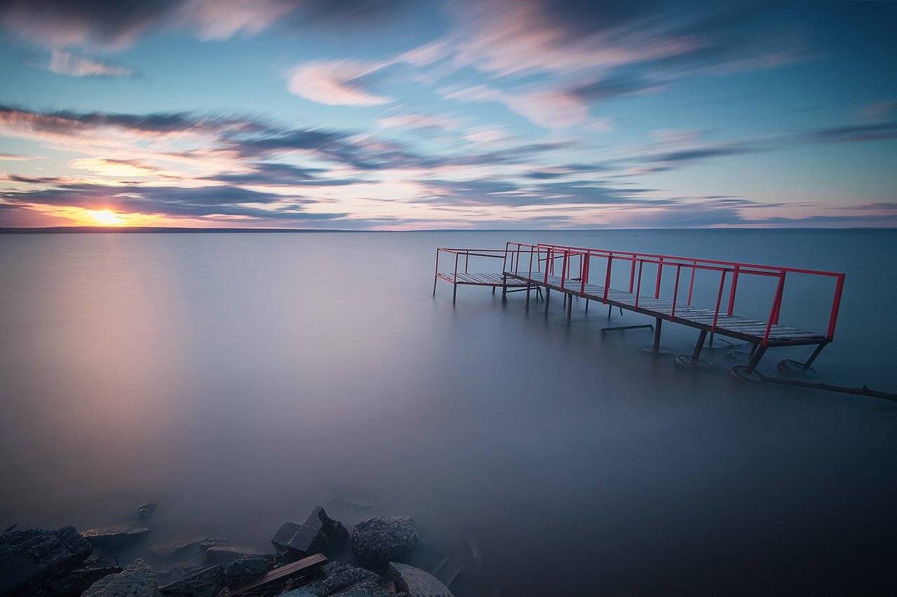 landscape long exposure sunset пейзаж длинная выдержка закат, Влад Степанов