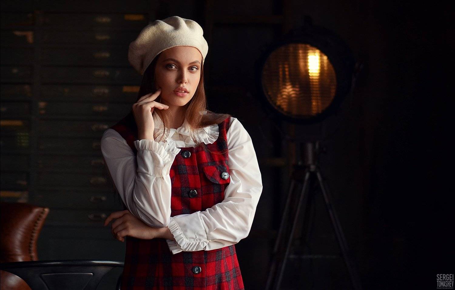 портрет, студия, Сергей Томашев