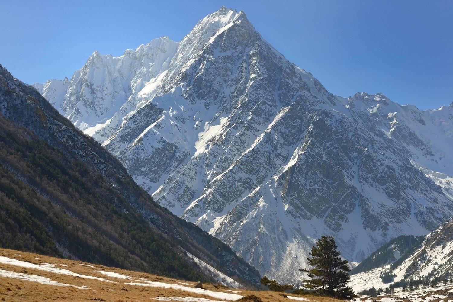 горы зима чегем тихтенген, Александр Жарников