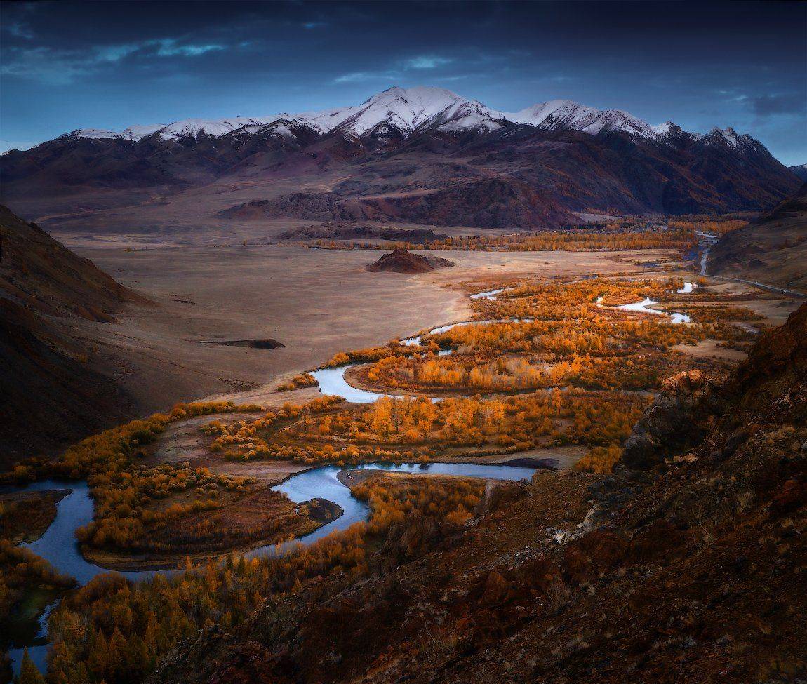 алтай, горы, осень, Владимир Ляпин