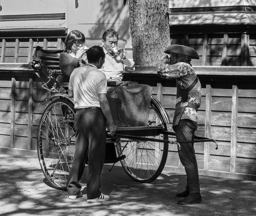 Из жизни японских рикш