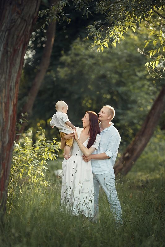 семья, портрет, дети  фото превью