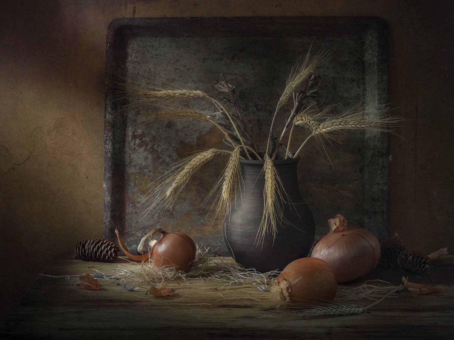 натюрморт,лук, Елена Рубинская