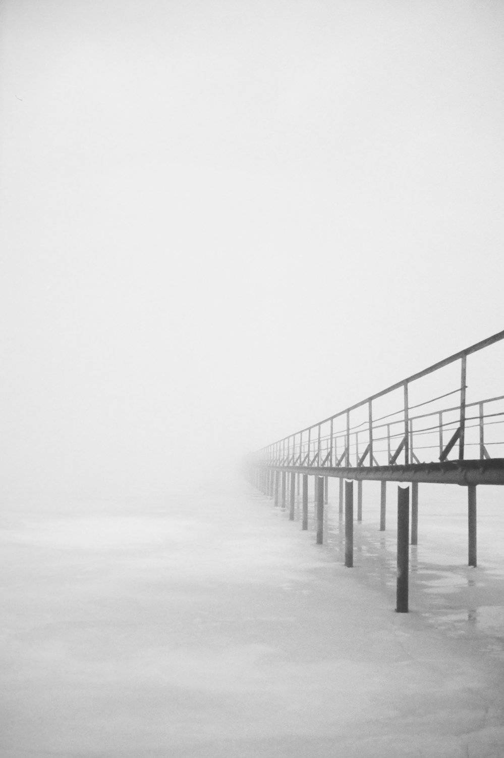 дон ростов мост туман зима rostov bridge fog ice cold холод лед, Егор Бугримов