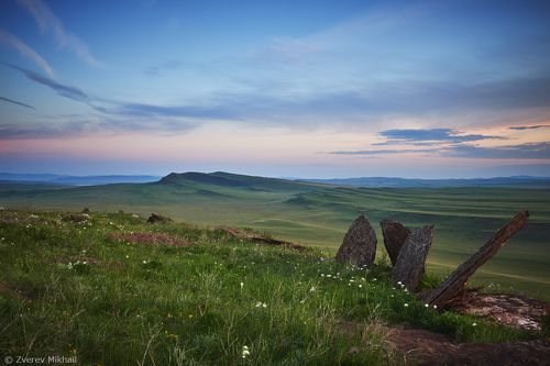 Утро в Хакасии