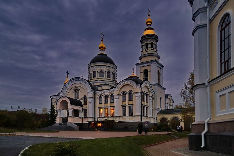 меркушино,верхотурье,храм,святыня вечер,сентябрь Меркушино (Верхотурье) фото превью