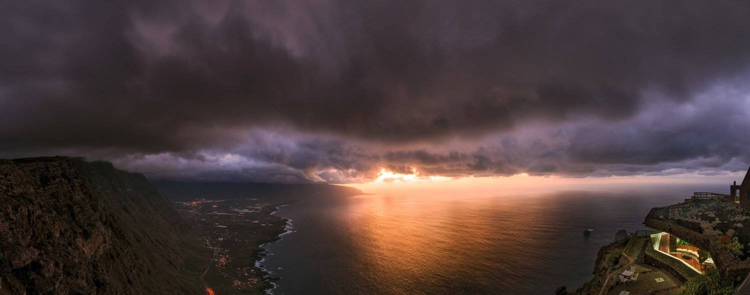 el hierro, sunset, mirador de la pe&ntilde;a, Vitalis Vasylius