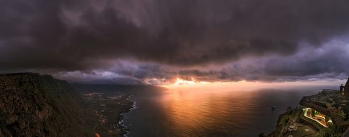 Sunset in El Hierro