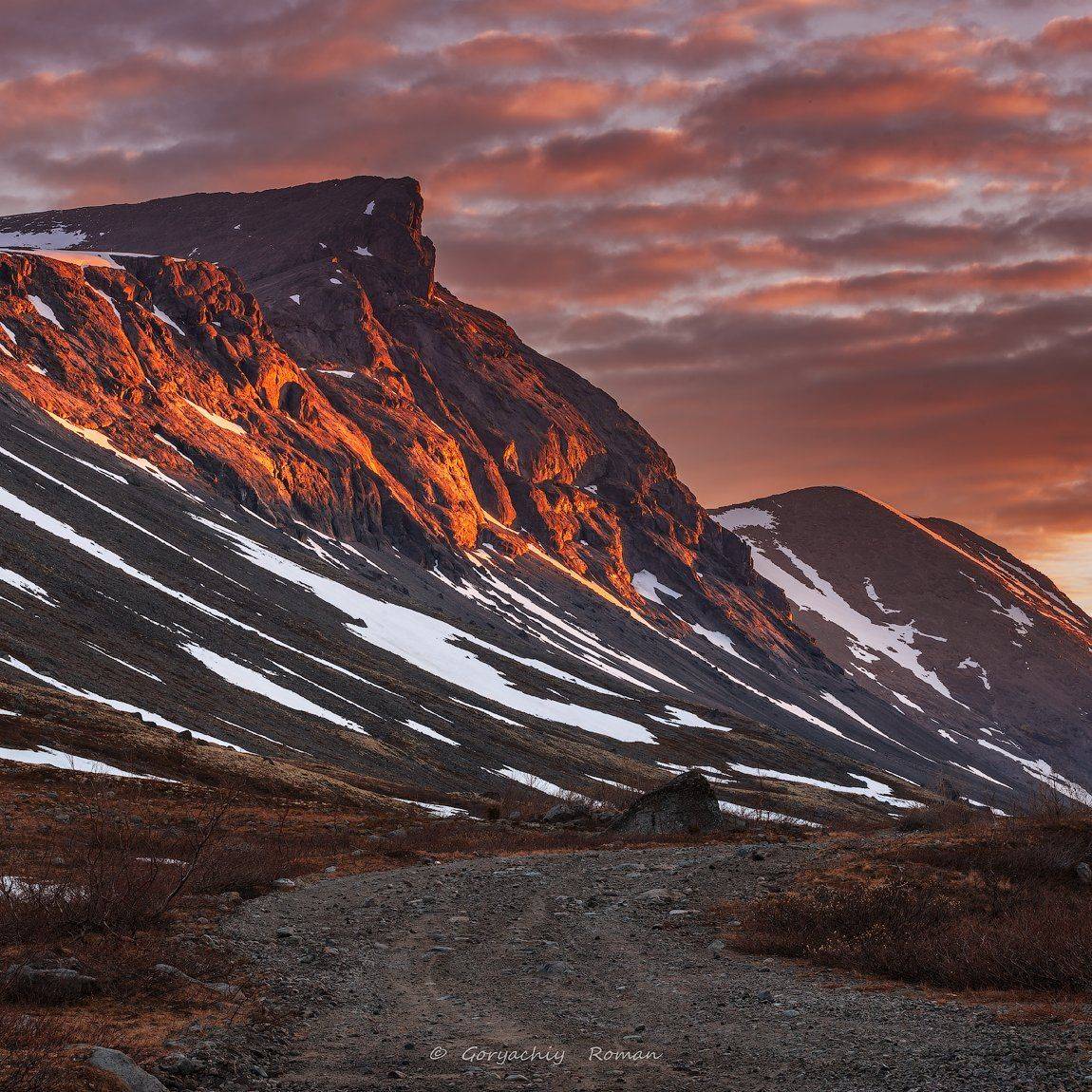 хибины, лето, кольский, заполярье, север, ночь, полярный день,, Роман Горячий