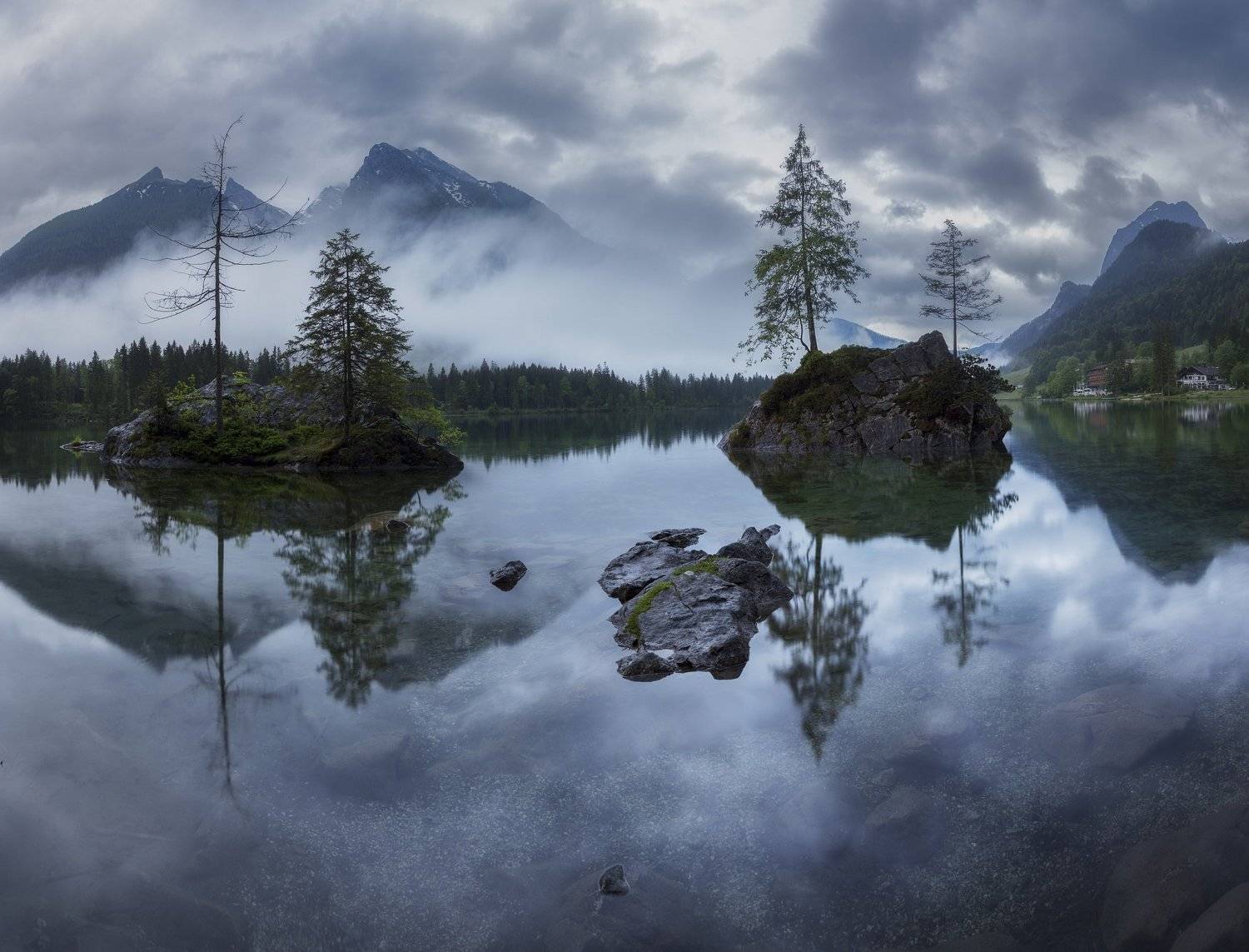 озеро, Германия, Хинтерзее, Павел Попов